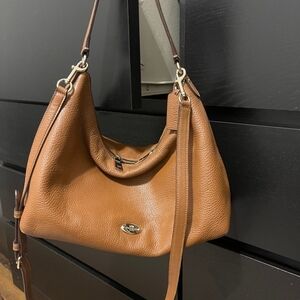 Coach Brown Leather Shoulder Bag